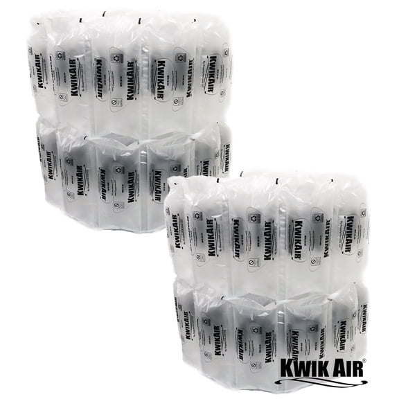 KwikAir 342 Count Air Pillows for Shipping, Packaging, Packing Defender, 17 x 14 in, 2 - 20 Gallon Pack
