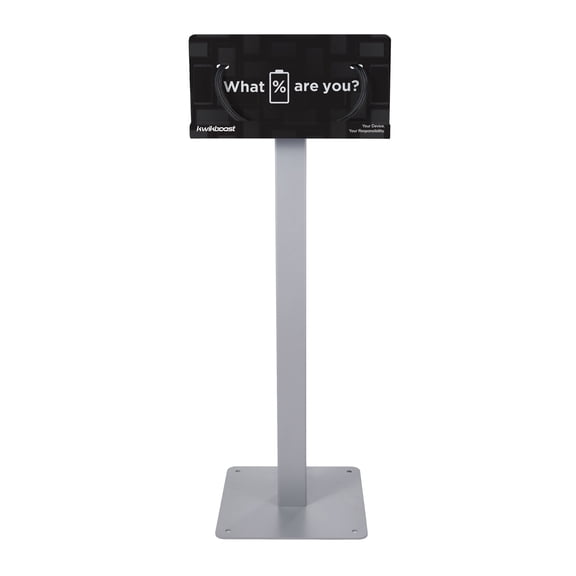 Luxor Kwik Boost Basic Courtesy Charging Station Freestanding