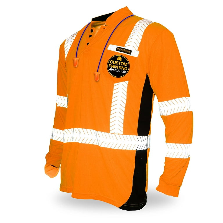 KwikSafety (Charlotte, NC) ESTIMATOR Long Sleeve Safety Shirt (Y