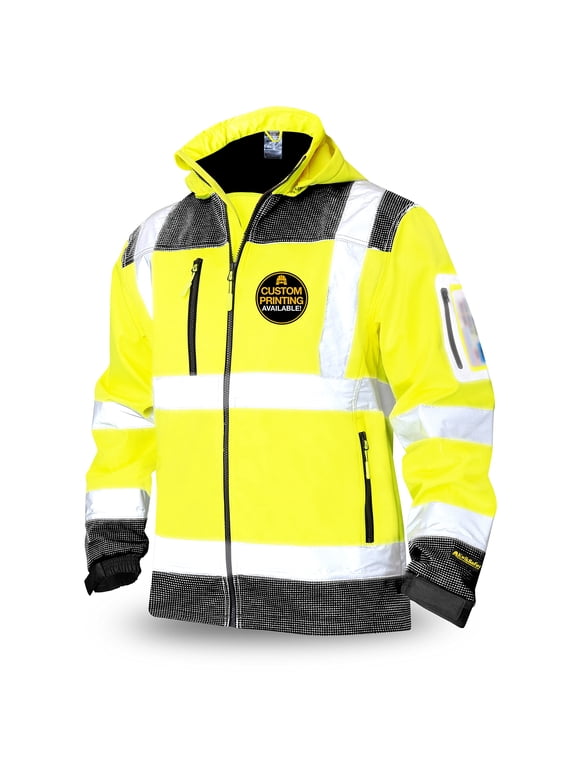 GALAXY SoftShell Limited Edition Pattern Safety Jacket (Men's), Small
