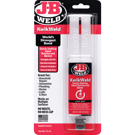 KwikWeld Epoxy - Pack of 2 — Residential Use, Standard Application