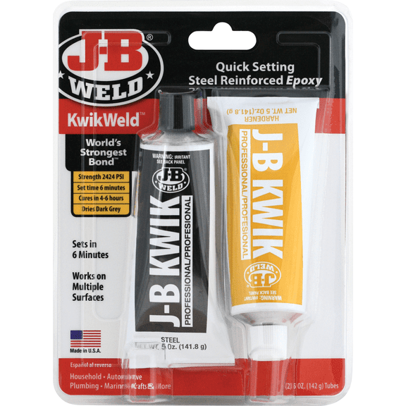 KwikWeld Fast Setting Epoxy - Single Pack