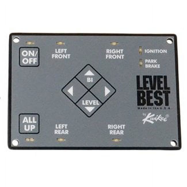 Kwikee 906900406 Leveling Control Panel Assembly Kit for Winnebago