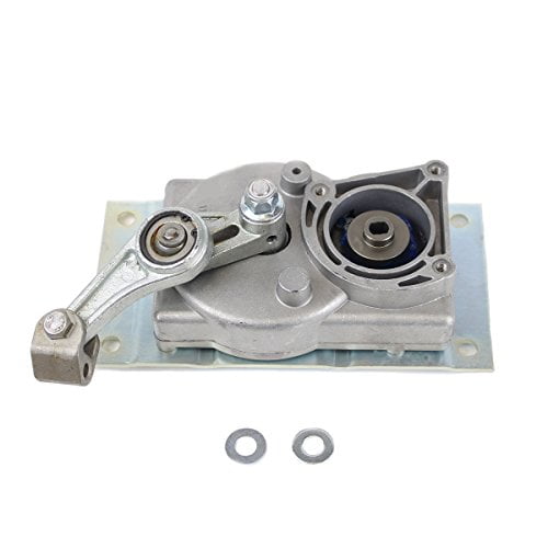 Kwikee Replacement Electric RV Step Gear Box Linkage Assembly with B for Step Series 28, 31, 37 and 39, Cast Housing, 8.25" x 3.36" x 4.25" - 1101426