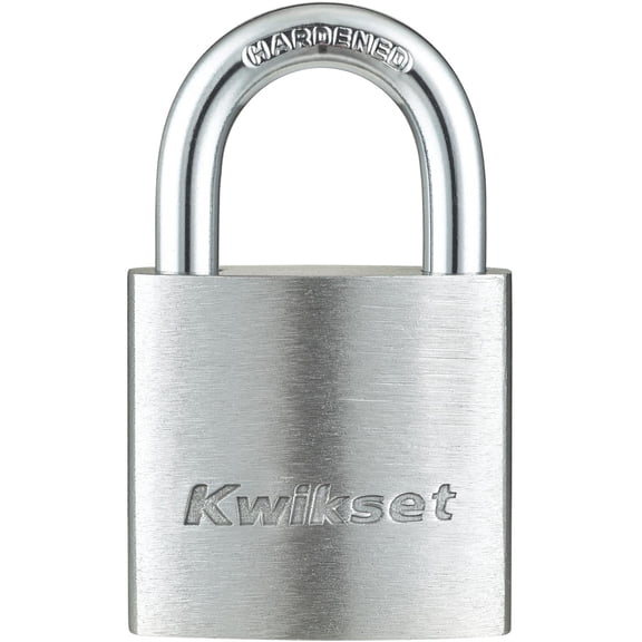 Kwikset 1-1/4" Aluminum Padlock with 5/8" Shackle