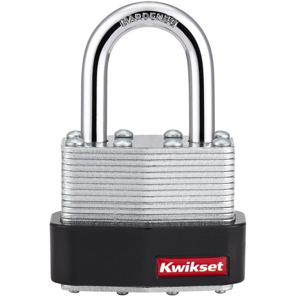 Kwikset 1-3/4" Laminated Padlock with 1-1/16" Shackle