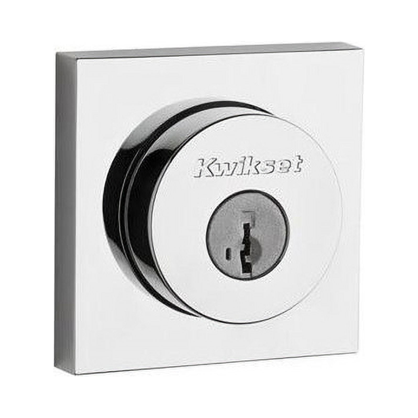 Kwikset 159SqtS Halifax Double Cylinder Deadbolt Chrome