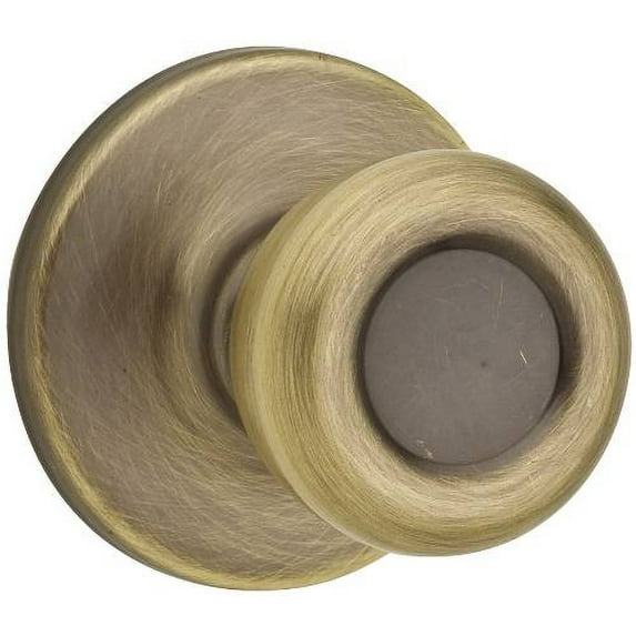 Kwikset 200T 5 6AL RCS Tylo Antique Brass Passage Hall/Closet Door Knob