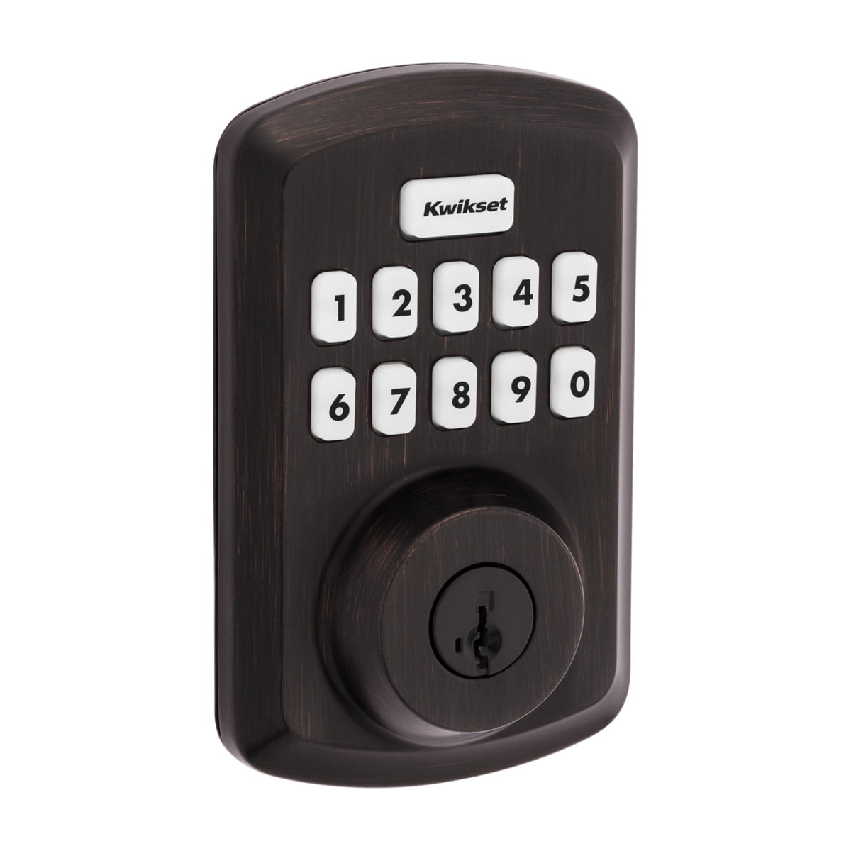 Kwikset 250 TRS 11P SMT Power Keyless Entry Deadbolt, Bronze Quantity