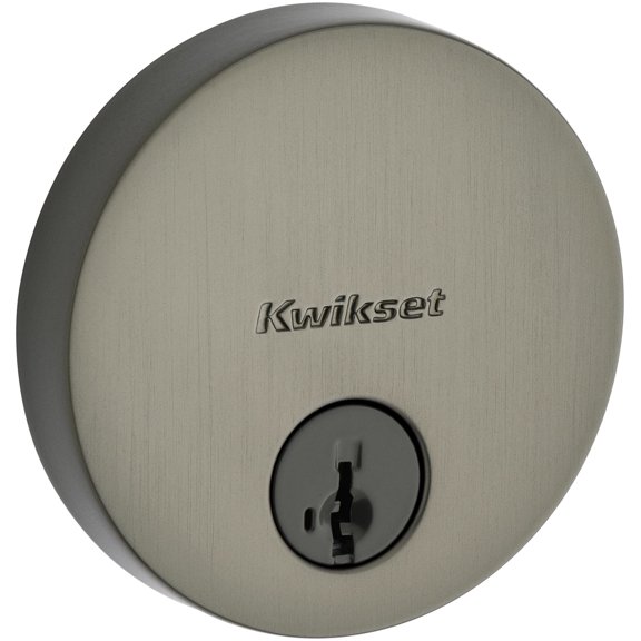 Kwikset 258RDT-18GS.STRKP Uptown Single Cylinder Keyed Entry Deadbolt From The 258