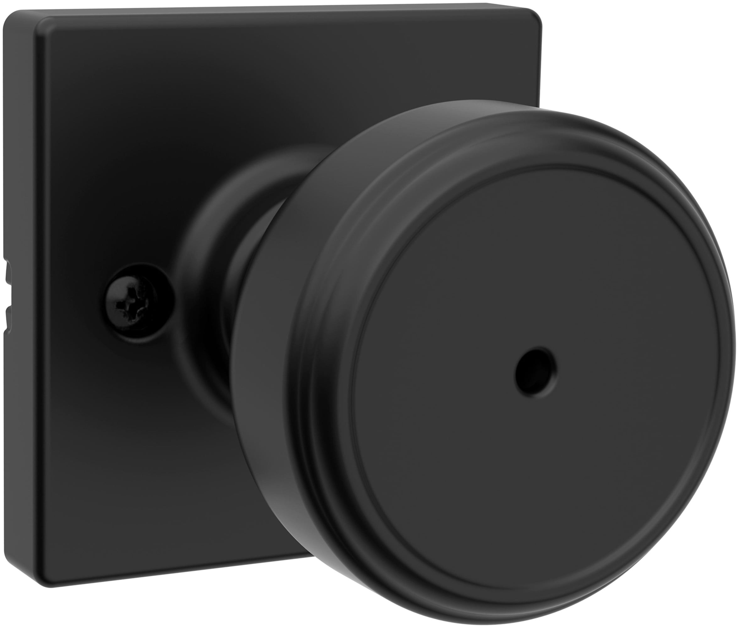 Kwikset 300MNKSQT-514 Maven Privacy Door Knob Set - Black