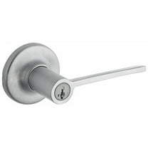 Kwikset 405Lrl-S Ladera Keyed Entry Single Cylinder Door Lever Set - Chrome