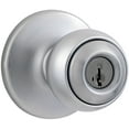 thumbnail image 1 of Kwikset 450P-SMT Storeroom Function Keyed Entry Smart Key Door Knobset - Satin Chrome, 1 of 1