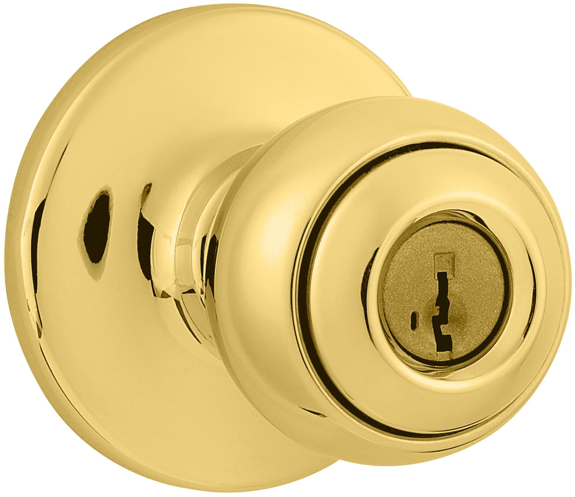 Kwikset 450PSmt Storeroom Function Keyed Entry Smart Key Door Knobset