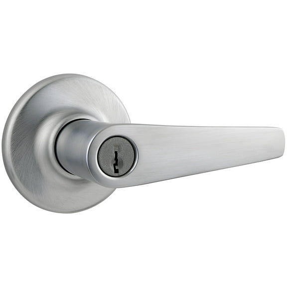 Kwikset 462DL Maximum Series Delta Storeroom Keyed Entry Door Lever - Satin Chrome