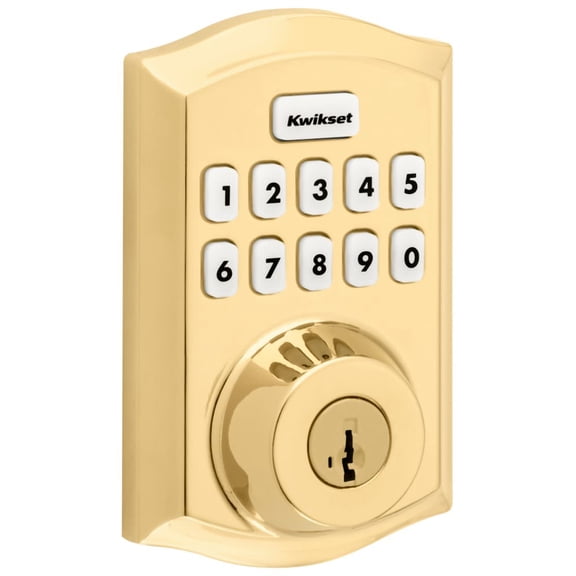 Kwikset 620Trl-Zw Smartcode Traditional Single Cylinder Touchpad Electronic Deadbolt -