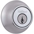 thumbnail image 1 of Kwikset 660 Mobile Single Cylinder Deadbolt in Satin Chrome, 1 of 1