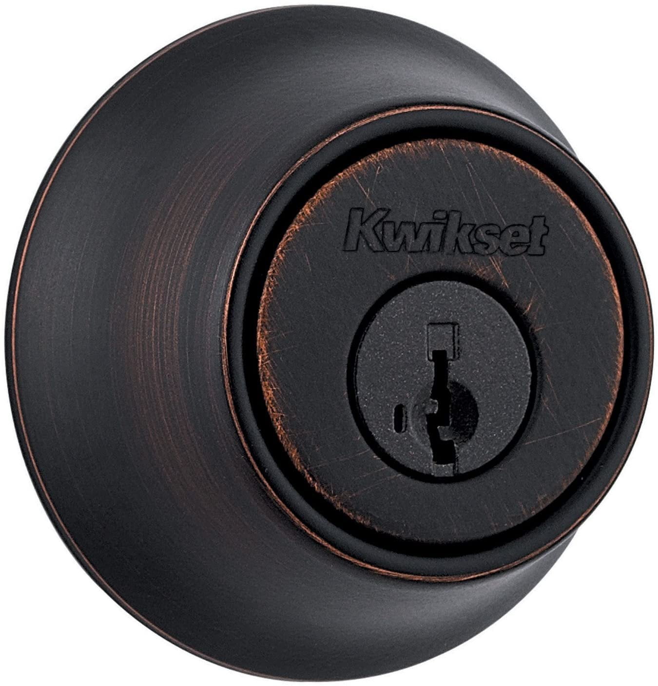 Venetian Bronze Single Cylinder Deadbolt Door Lock