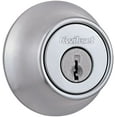 thumbnail image 1 of Kwikset 660 Single Cylinder Deadbolt in Satin Chrome, 1 of 7