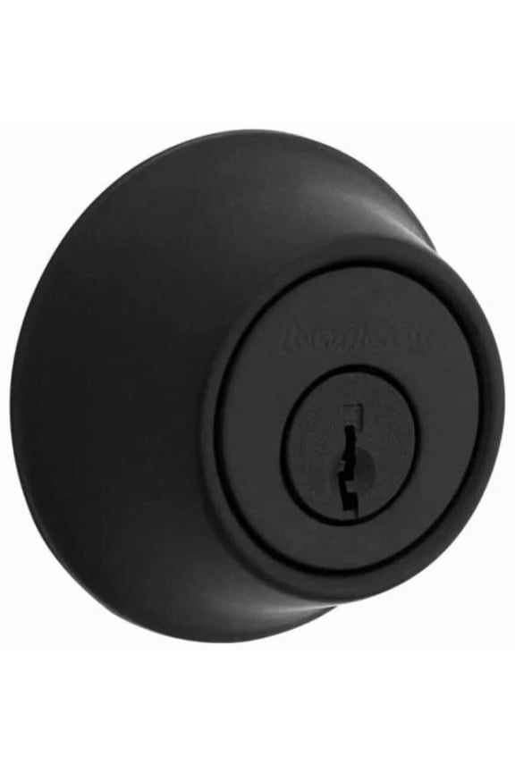660 Single Standard Cylinder Deadbolt - Black