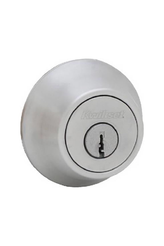 Kwikset 665 Satin Chrome Double Cylinder Deadbolt