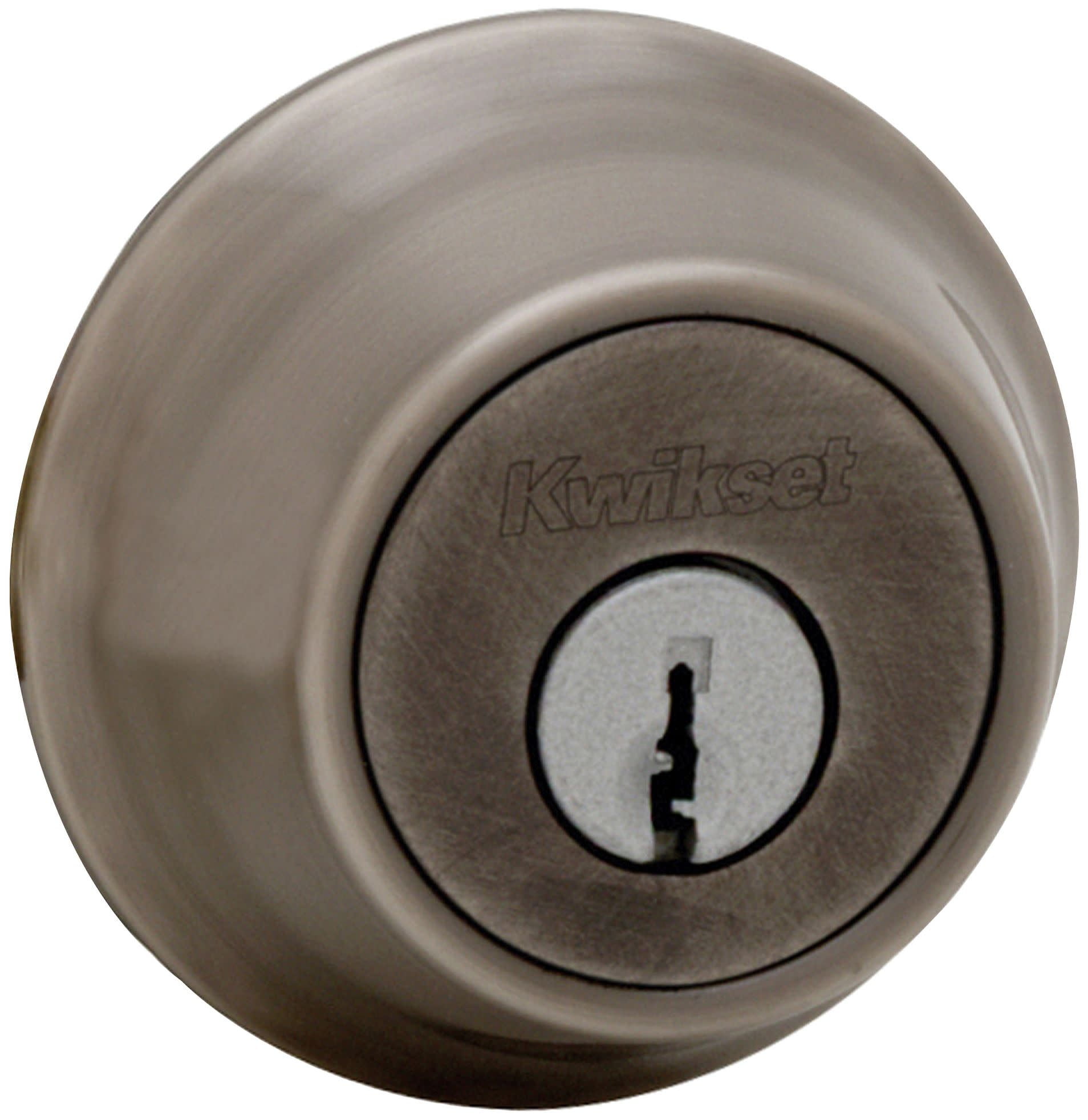 Kwikset 665 Double Cylinder Deadbolt From The 660 Series Nickel 4870