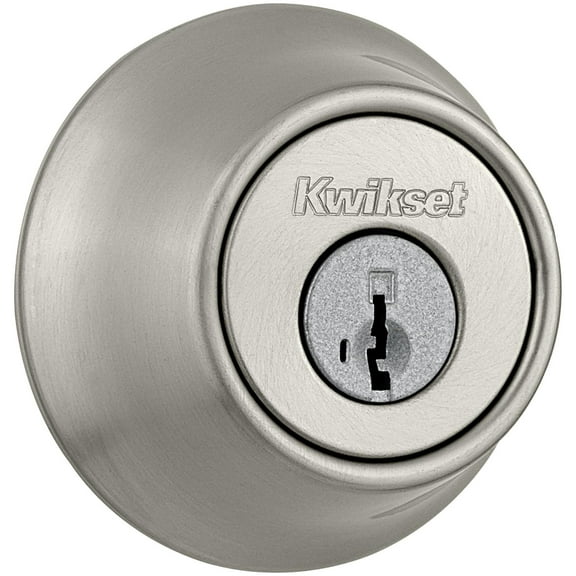 Open Box Kwikset 665-S Double Cylinder Deadbolt - Nickel