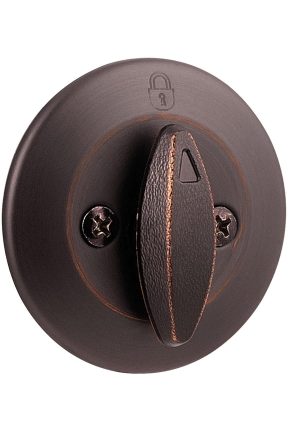 667 One Sided Deadbolt - Bronze