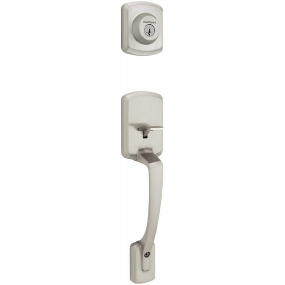 Kwikset 687Hyhlip-S Henley Sectional Single Cylinder Keyed Entry Exterior Pack Handleset -