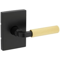 Kwikset 720Malrct Mirada Passage Door Lever Set - Black