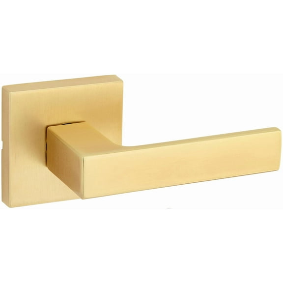 Kwikset 720Salsqt Singapore Passage Door Lever Set - Brass