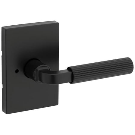 Kwikset 730Malrct Mirada Privacy Door Lever Set - Black