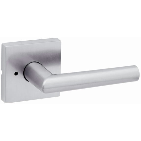 Kwikset 730MILSQT-26D Milan Privacy Door Lever Set - Chrome