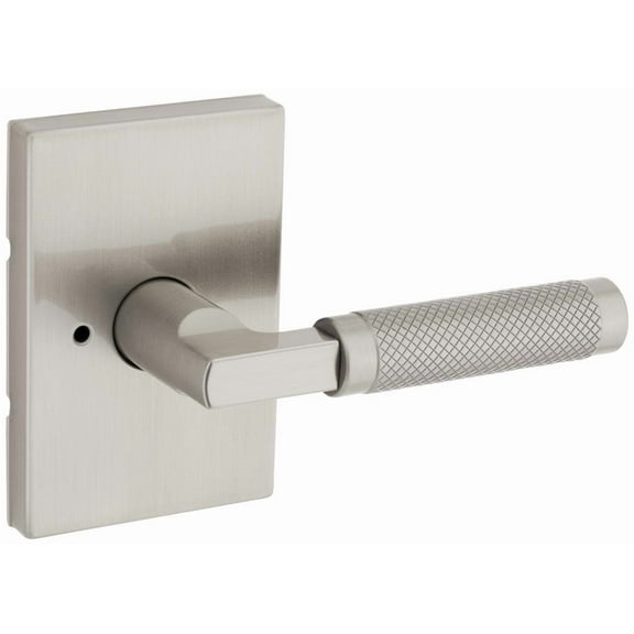 Kwikset 730PVLRCT-15 Prava Privacy Door Lever Set - Nickel