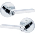 thumbnail image 1 of Kwikset 740Hflrdt-S Halifax Single Cylinder Keyed Entry Door Lever Set - Chrome, 1 of 7