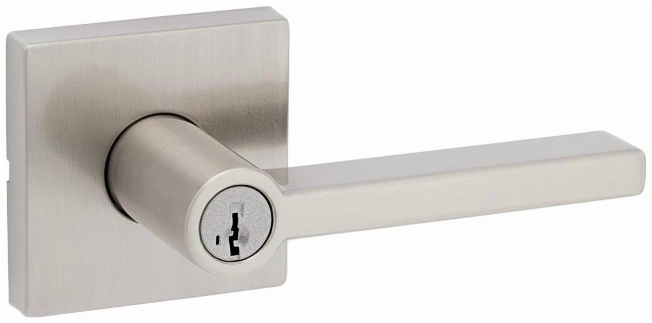 Digikey Lever Set Kwikset 740Hflsqtv1-S Halifax Single Cylinder Keyed Entry Door Lever ...