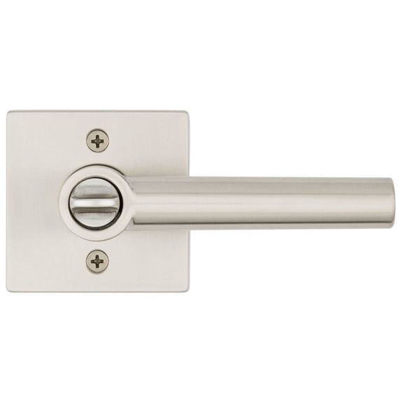 Kwikset 740MILSQT-11PS Milan Single Cylinder Keyed Entry Door Lever Set - Bronze