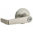 thumbnail image 1 of Kwikset 756KNL-15S Kingston Light Commercial Vestibule Door Lock Smart Key Satin Nickel Finish, 1 of 3
