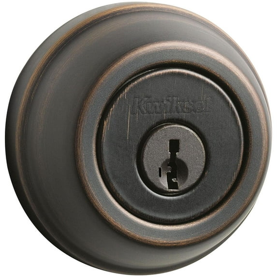 Kwikset 780-S.Strkp 780 Single Cylinder Keyed Entry Deadbolt - Bronze