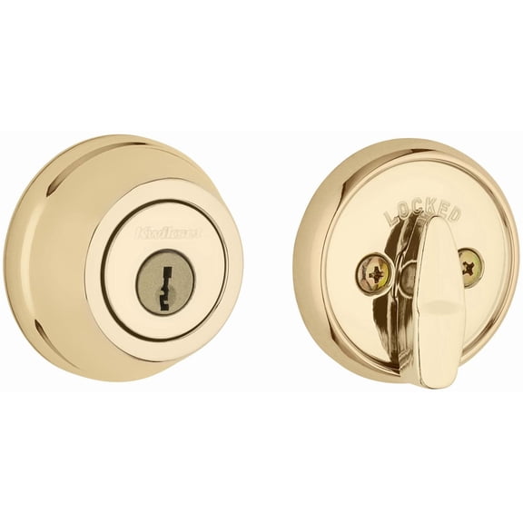Kwikset 780-3.STRKP 780 Single Cylinder Keyed Entry Deadbolt From The Signature Series -