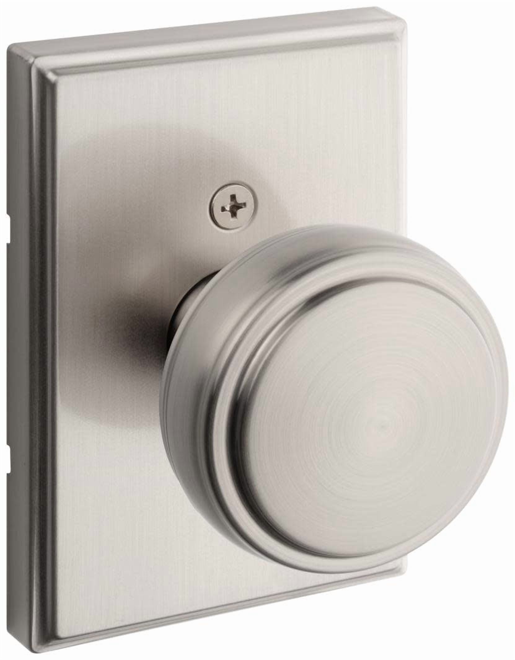 Kwikset 788SOKTRCT-15 Sora Non-Turning One-Sided Dummy Door Knob - Nickel