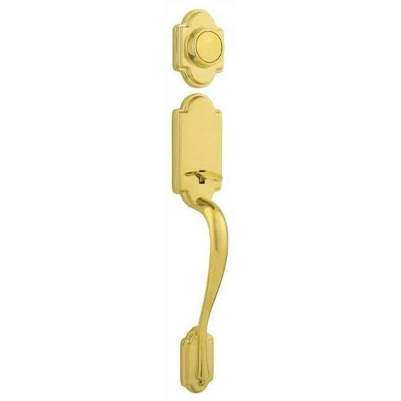 Kwikset 802An-Lip Signature Series Arlington Dummy Handleset - Brass