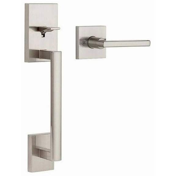 Kwikset 815SCEHFL-15 San Clemente Handleset in Satin Nickel