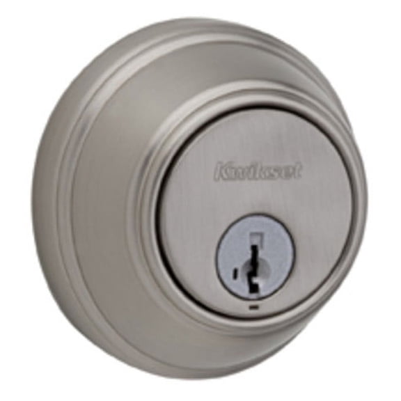 Kwikset 817 UL 15 SMT RCAL RCS Key Control Single Cylinder Ul Deadbolt Featuring Smart Key, Satin Nickel