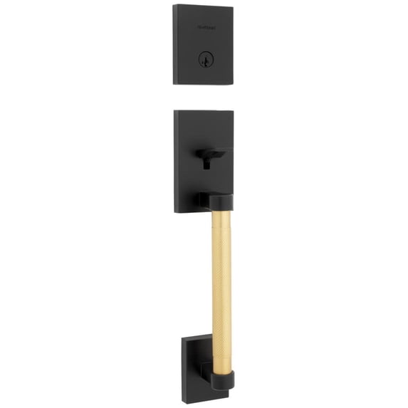 Kwikset 818PVHLIP-5144S.STRKP Prava Sectional Single Cylinder Keyed Entry Exterior Pack