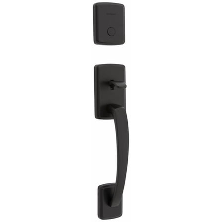 Kwikset 819Bfhlip Brentford Sectional Dummy Handleset - Black