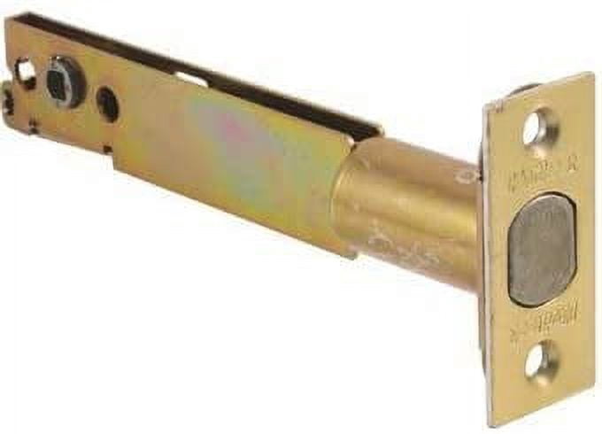 Kwikset 82730 Backset Polished Brass Deadbolt Latch - 5 Inch - Walmart.com
