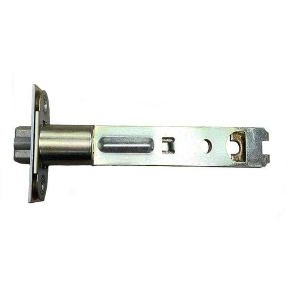 Kwikset 83014 5L SCDL 5" Backset Deadlatch, Polished Brass