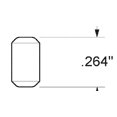 thumbnail image 1 of Kwikset 83106-001 Lock Bottom Pin, NO 5, 0.264 in Length, Gold, 1 of 2