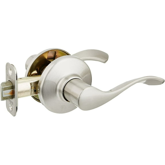 Kwikset 92001-525 Balboa Non-Handed Lever, Size 1, Satin Nickel
